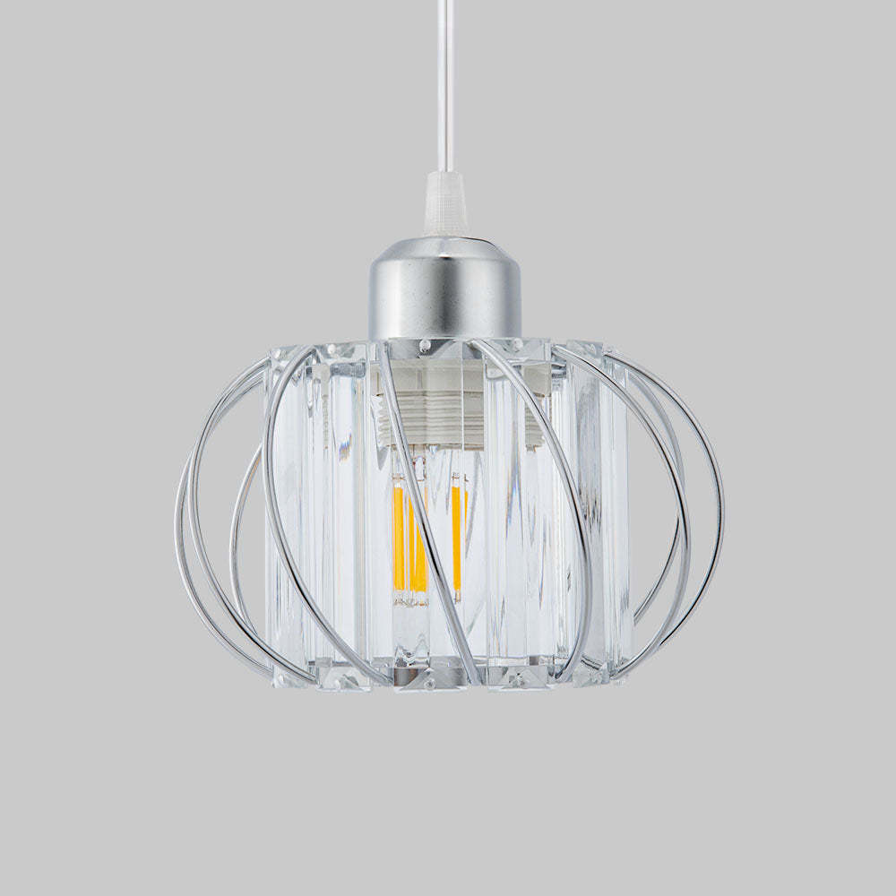 Nordic Simple Glass Globular Pendant Light