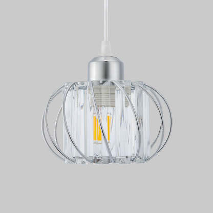 Nordic Simple Glass Globular Pendant Light