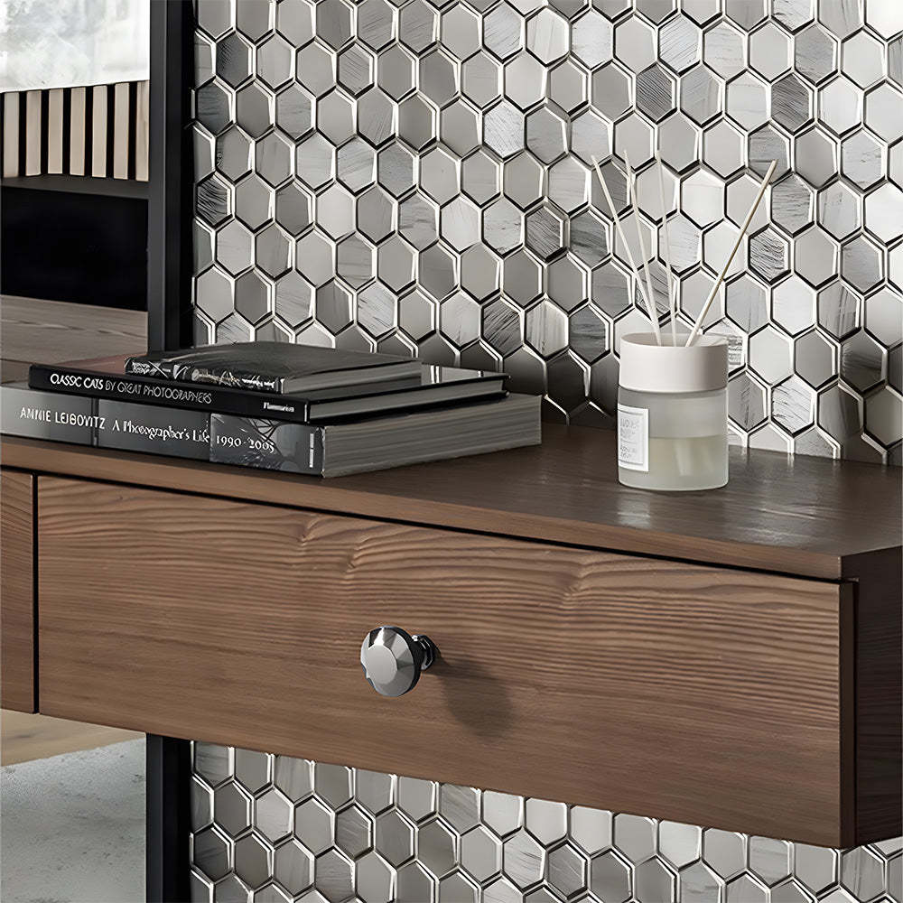 Minimalist Elegant Zinc Alloy Wardrobe Cabinet Drawer Pulls