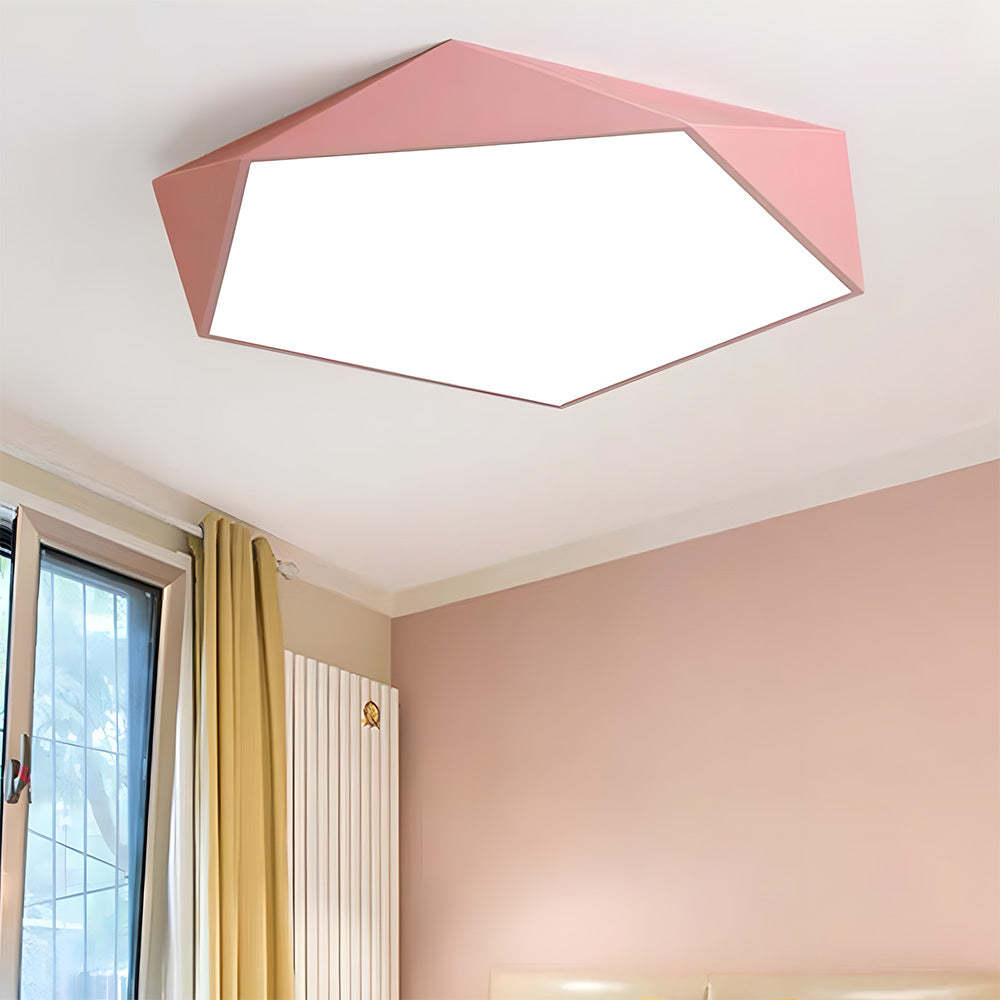 Modern Macaroon Dimmable LED Ceiling Light for Bedroom