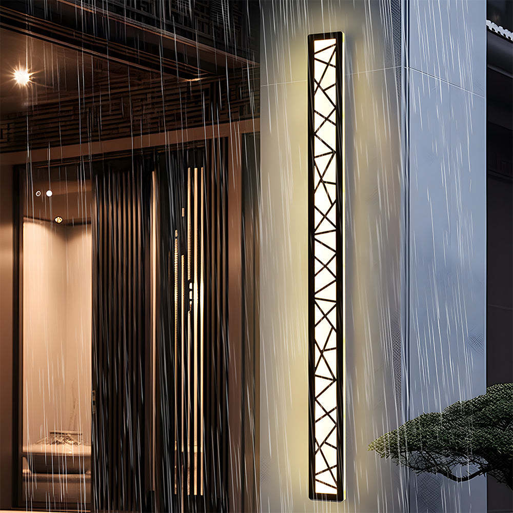 Art Decor Outdoor Waterproof LED Wall Light Sconce IP65