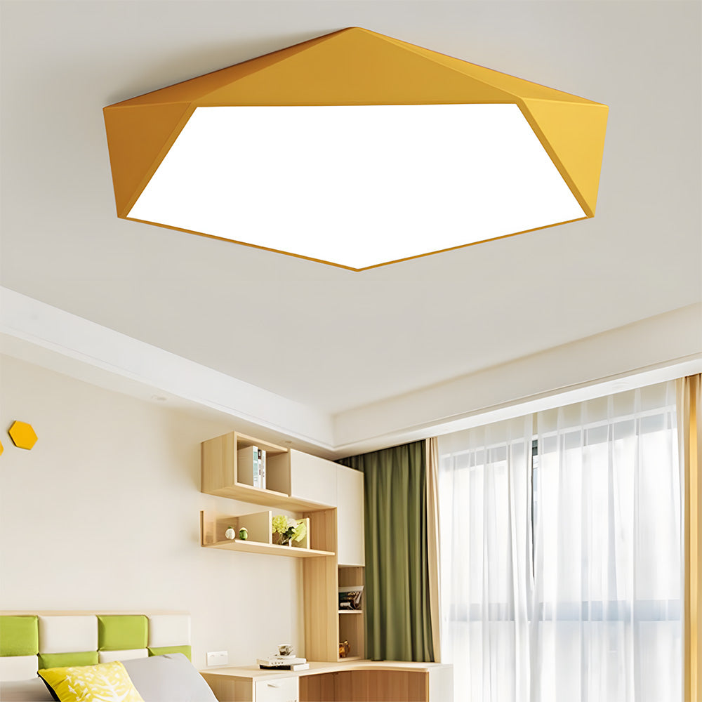 Modern Macaroon Dimmable LED Ceiling Light for Bedroom