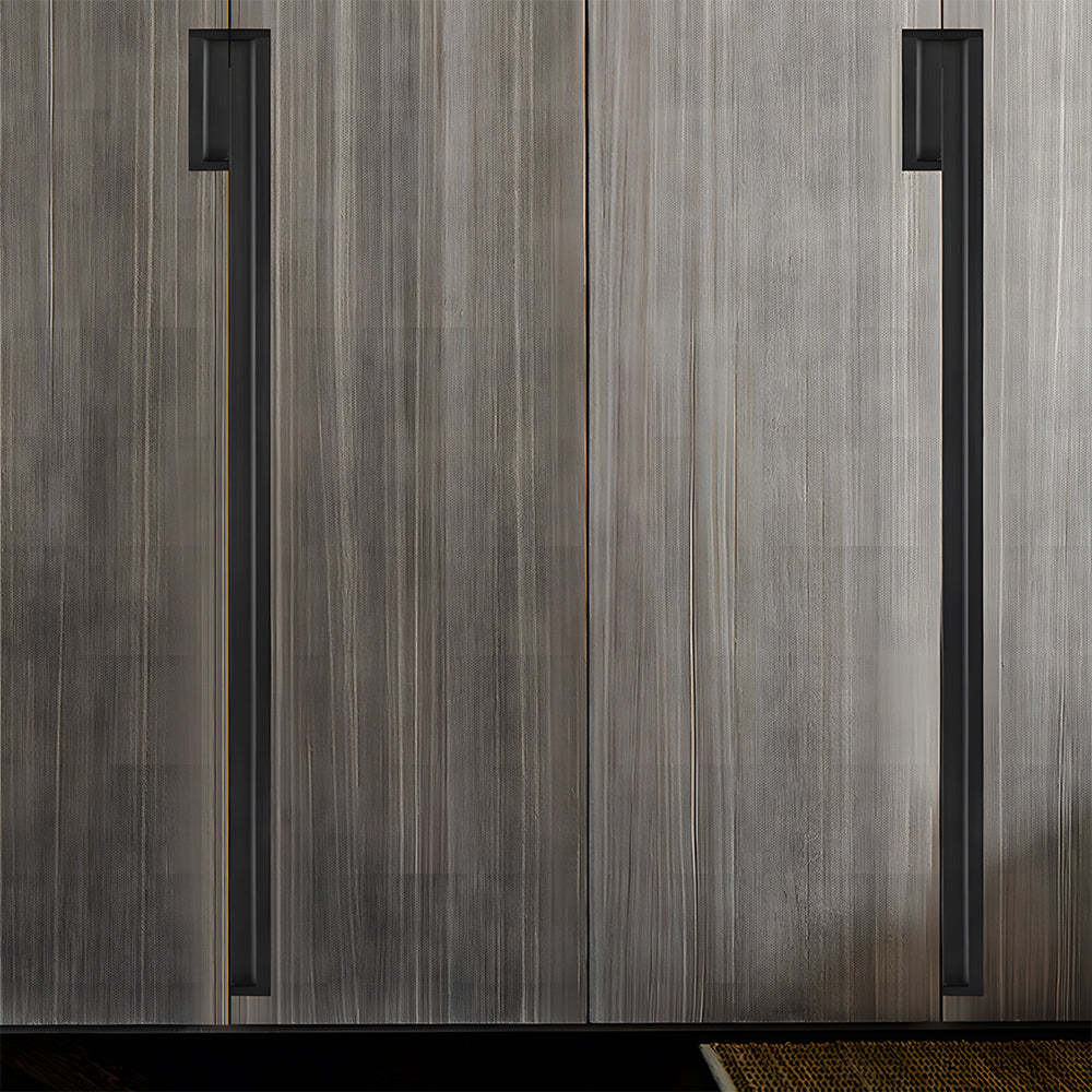 Contemporary Aluminum Alloy Finger Edge Pulls