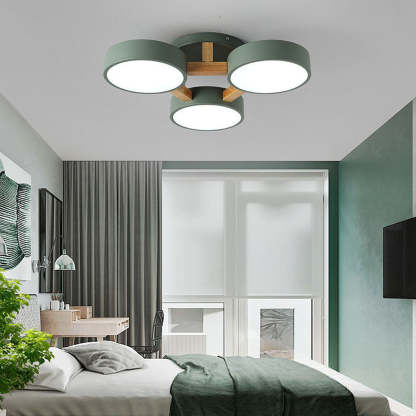 Led ceiling light for bedroom-modern, acrylic | Gleamlamp UK