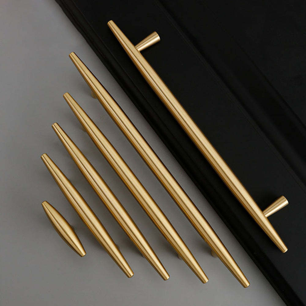 Solid Brass Kitchen Cabinet Knobs and Handles -Homdiy