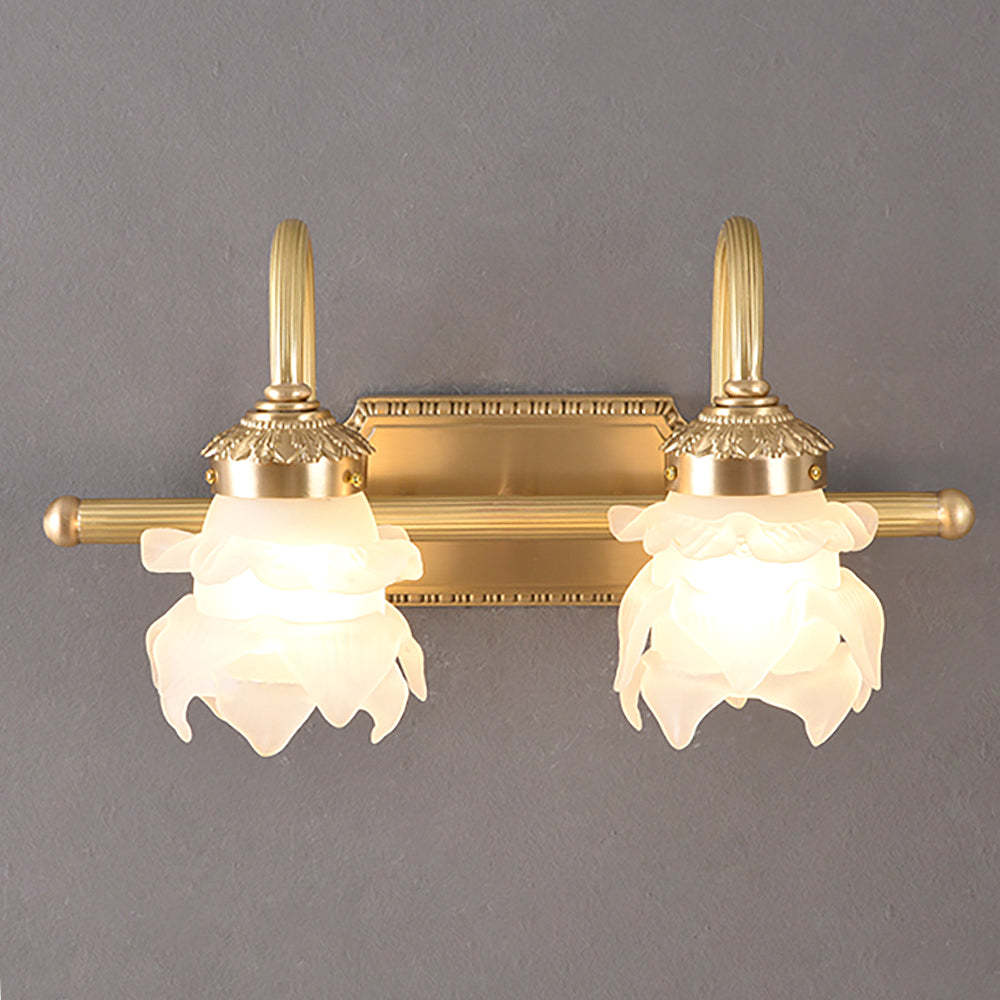 Vintage Luxury Gold Bathroom Vanity Light -Homdiy