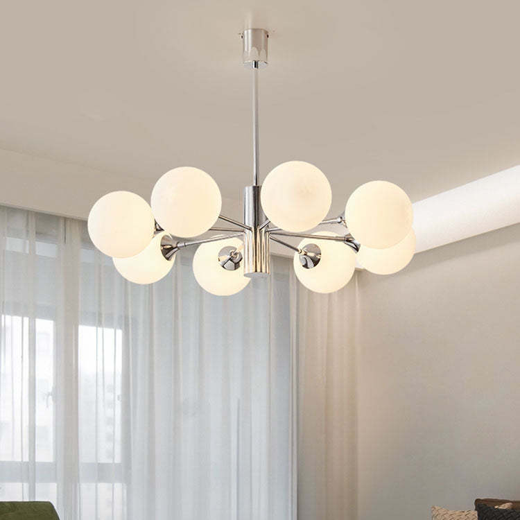 Dimmable Sputnik Globe Chandelier -Homdiy