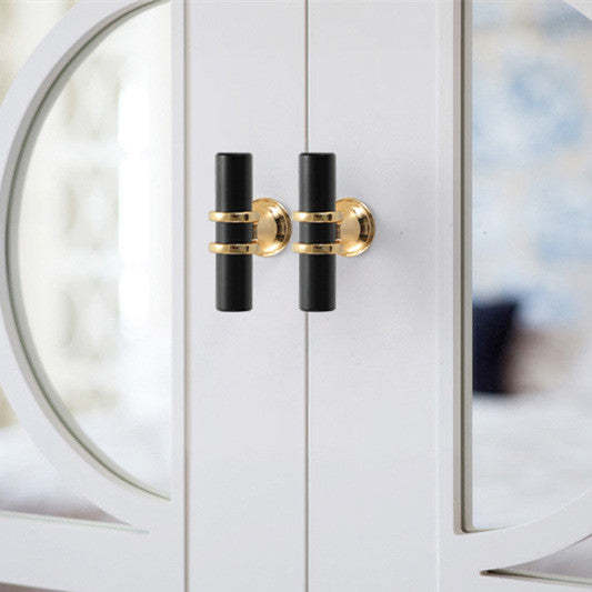 Black Zinc Alloy Drawer Pulls -Homdiy