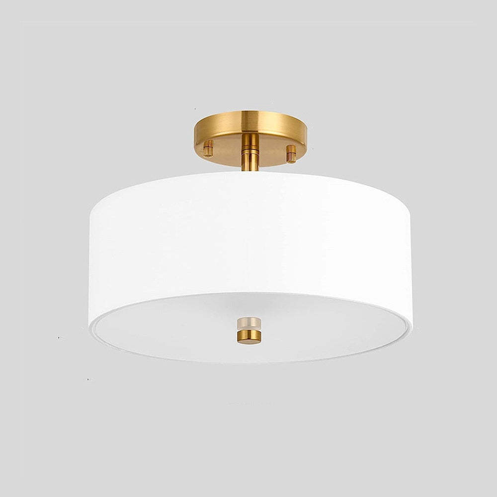 Minimalist Fabric Simple Living Room Ceiling Light -Homdiy