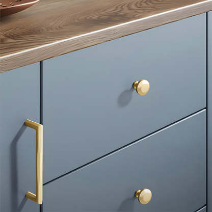 Minimalist Elegant Zinc Alloy Wardrobe Cabinet Drawer Pulls