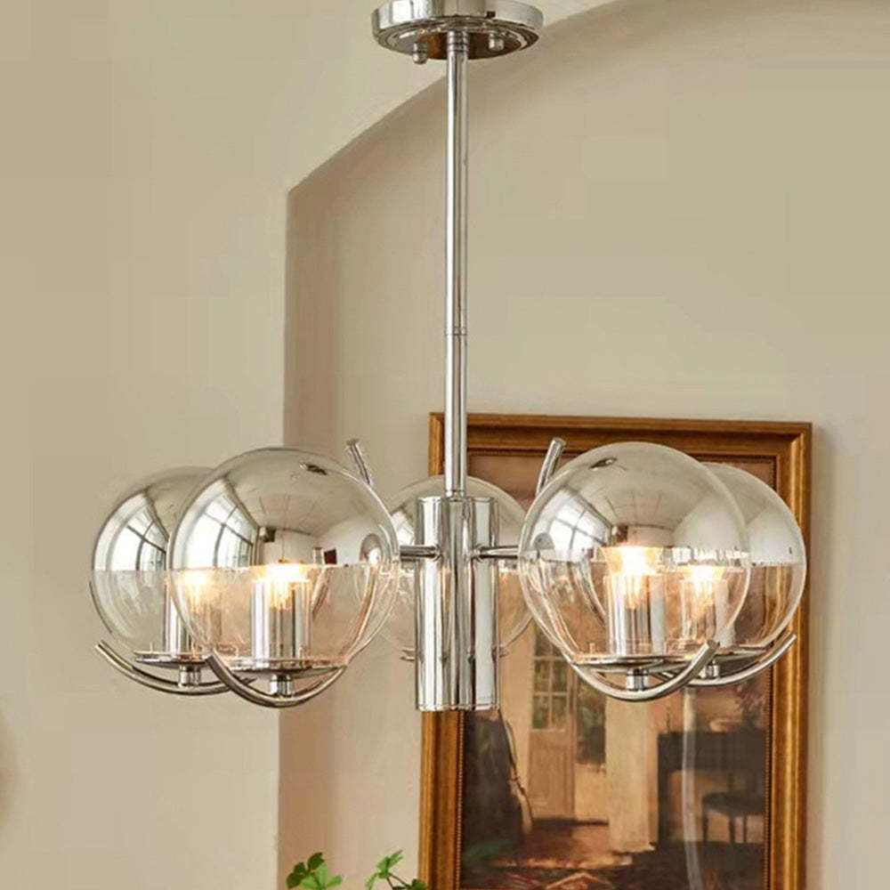 Rero Bauhaus Chandelier with Lampshade Circular Metal -Homdiy