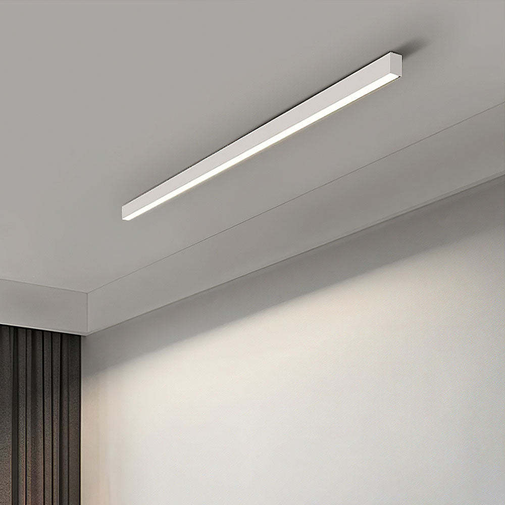 Modern Minimalist Long Strip LED Ceiling Lamp For Living Room -Homdiy