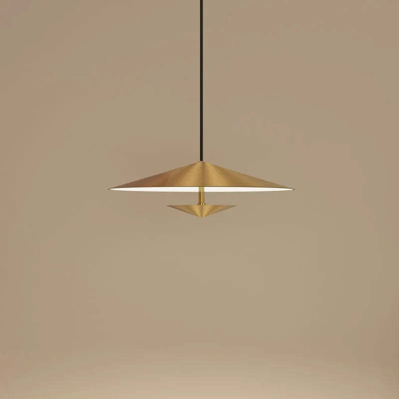 Brass Dome Cone Pendant Light For Kitchen Island -Homdiy