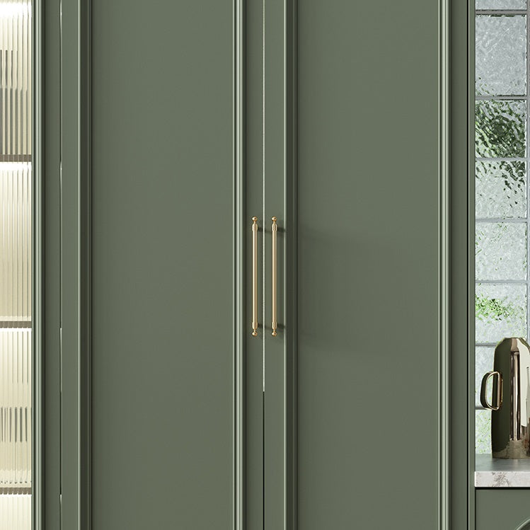 Long Brushed Brass Barn Bar Gold Cabinet Handles And Door Pulls -Homdiy