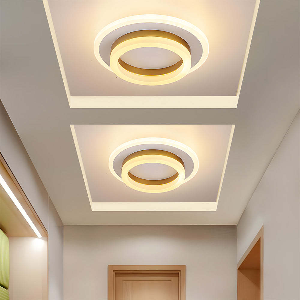 Mini Art Deco Hallway LED Ceiling Lamp