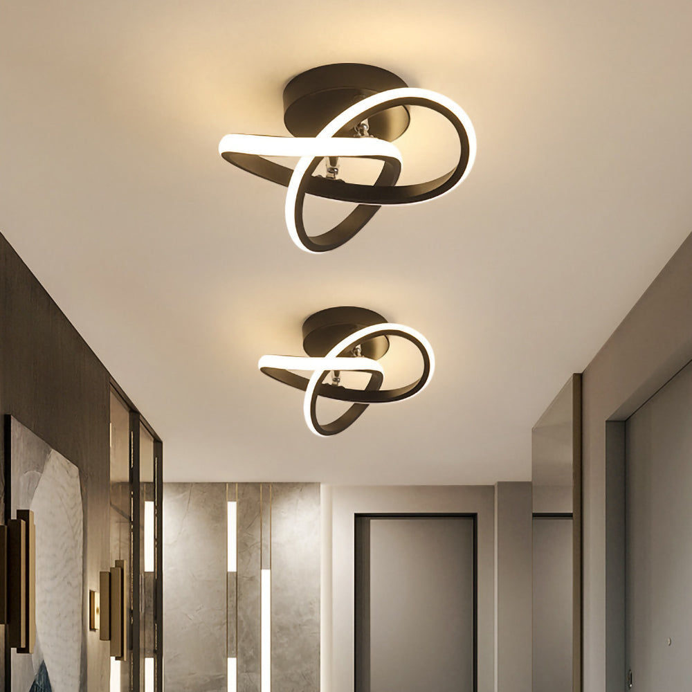 Modern Acrylic LED Hallway Flush Mount Ceiling Light