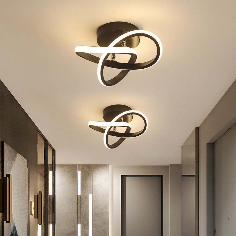 Modern Acrylic LED Hallway Flush Mount Ceiling Light