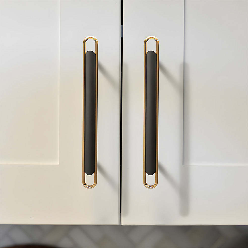 Gold Modern Simple Cabinet Door Handles