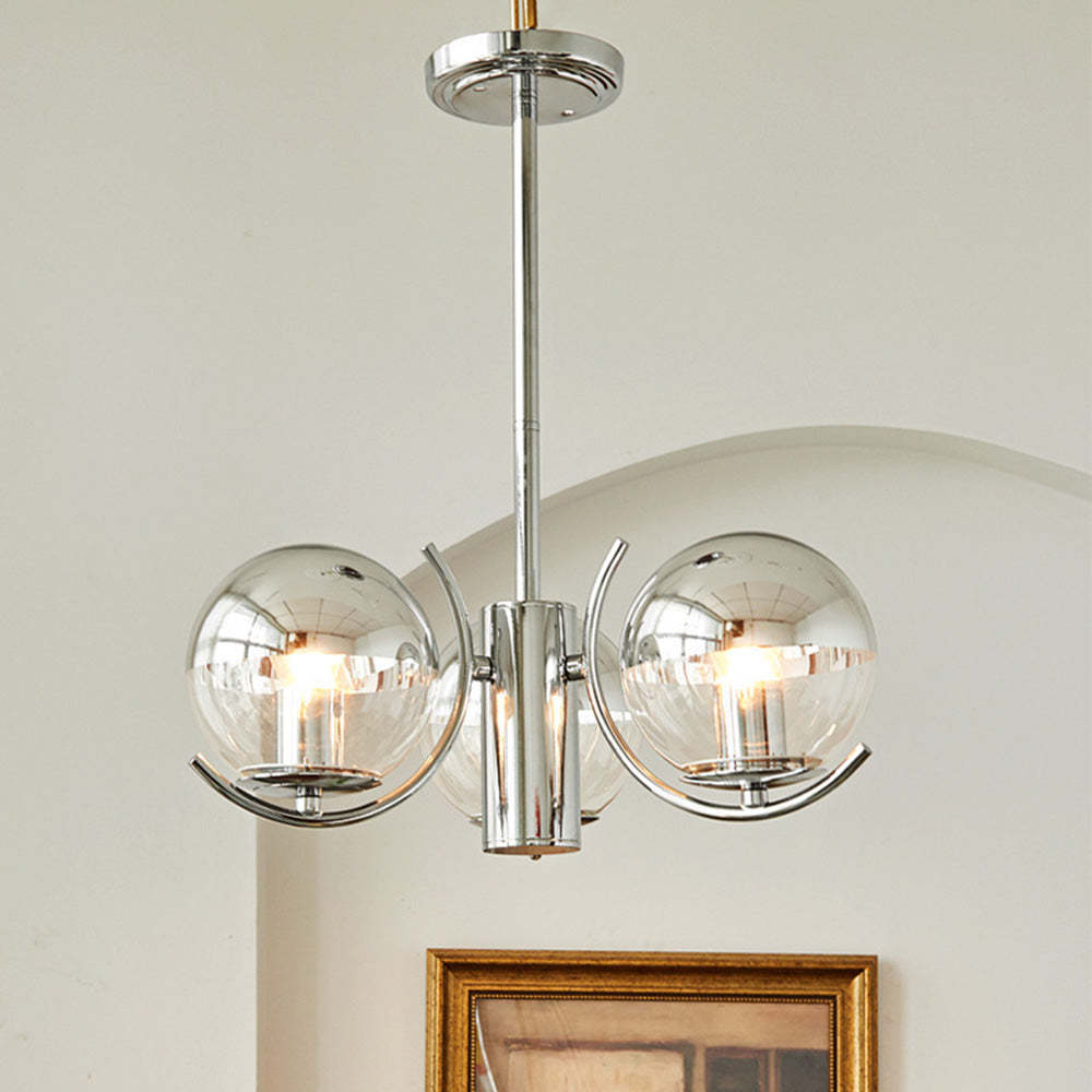Rero Bauhaus Chandelier with Lampshade Circular Metal -Homdiy