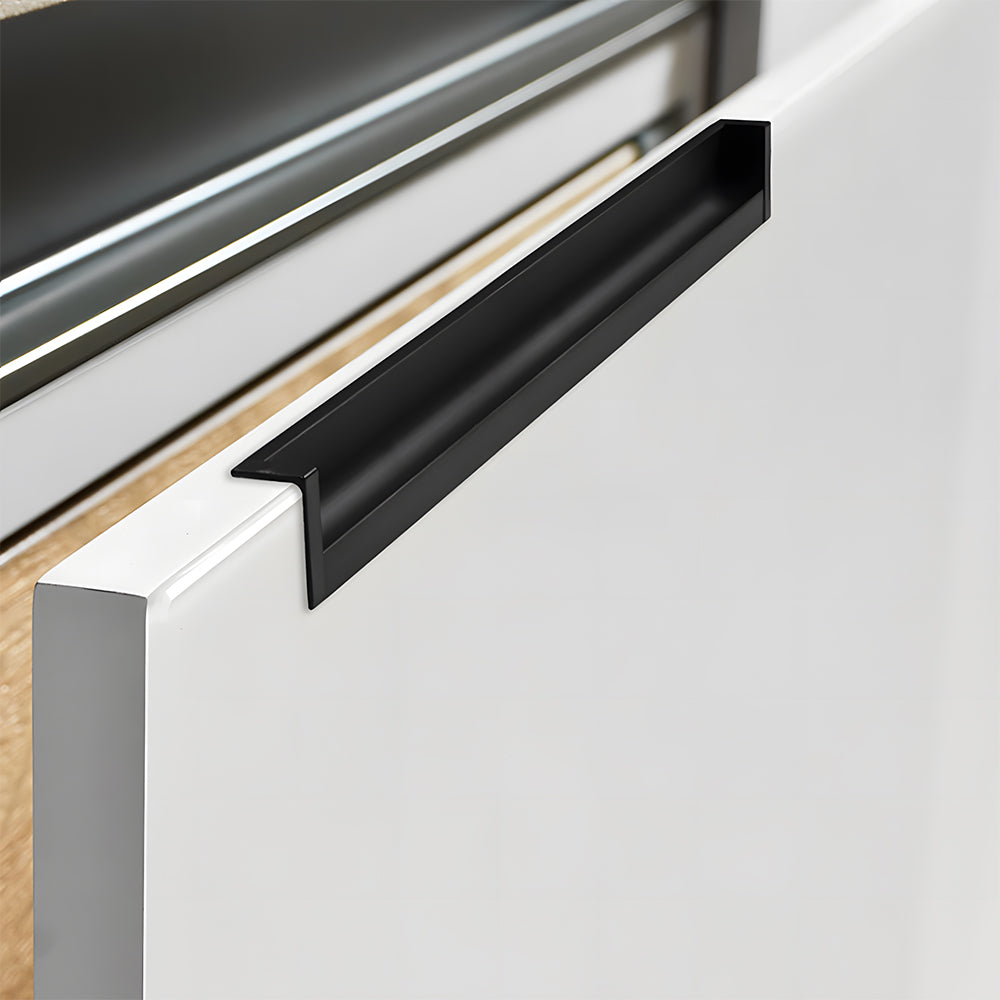 Contemporary Aluminum Alloy Finger Edge Pulls