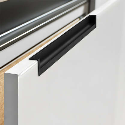 Contemporary Aluminum Alloy Finger Edge Pulls