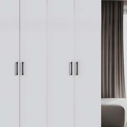 Simple Multi-Color Kitchen Cabinet Handles