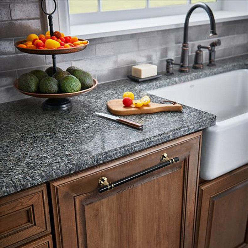 Black Zinc Alloy Drawer Pulls -Homdiy