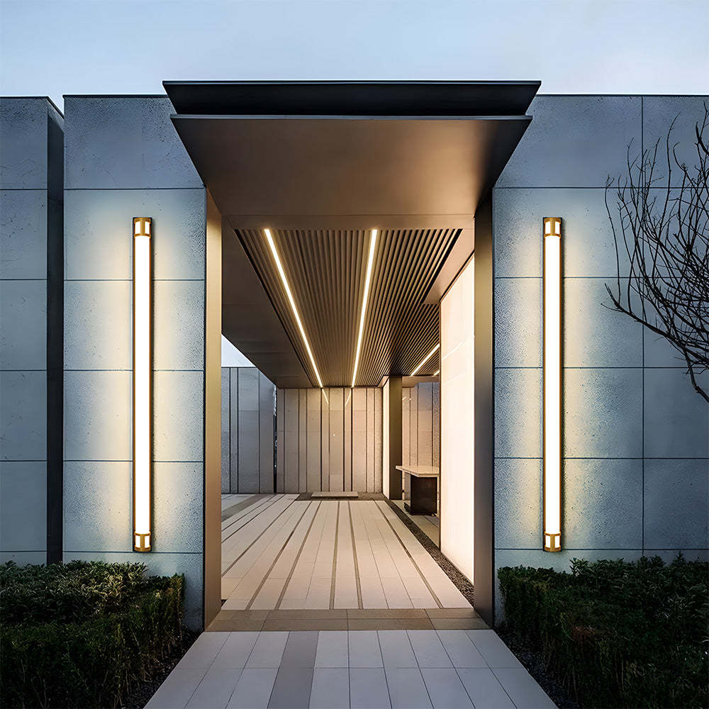 Waterproof Outdoor Wall Lights LED Long Lights, IP65, Garden, Villa