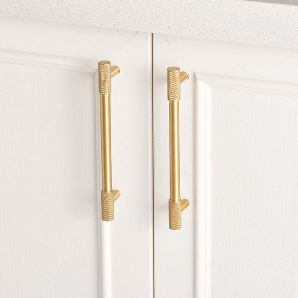 Simple Modern Gold Cabinet Handles -Homdiy