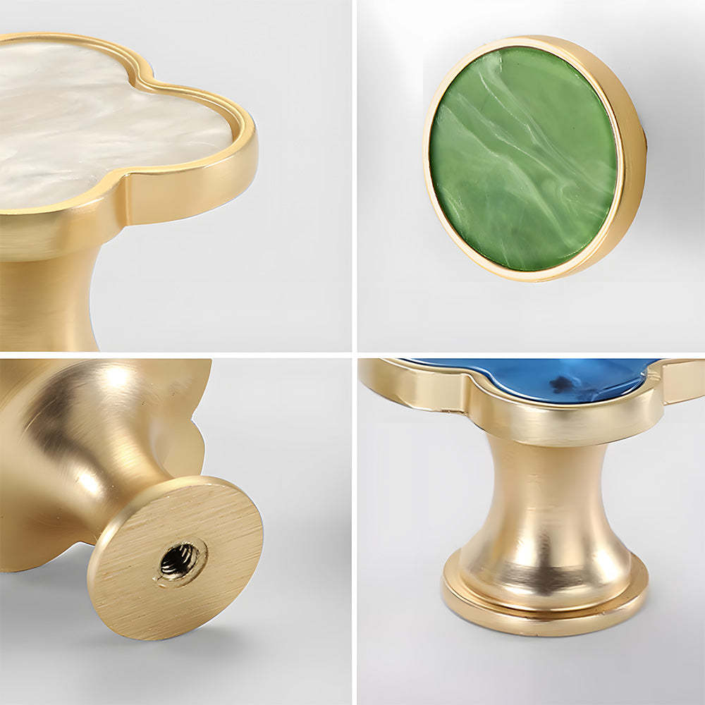 Elegant Exquisite Colored Wardrobe Cabinet Drawer Knob