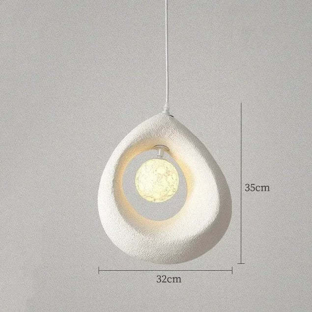 Wabi Sabi Pendant Light Indoor Loft Suspend Lamps -Homdiy