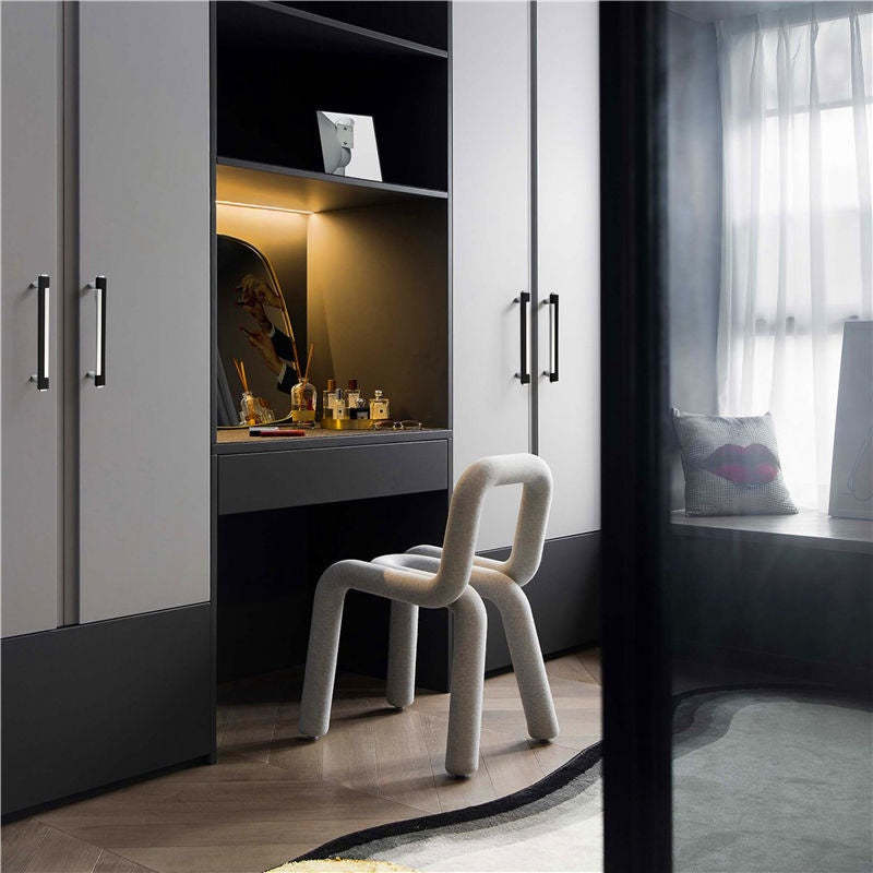 Zinc Alloy Modern Gold Black Chrome Kitchen Handles