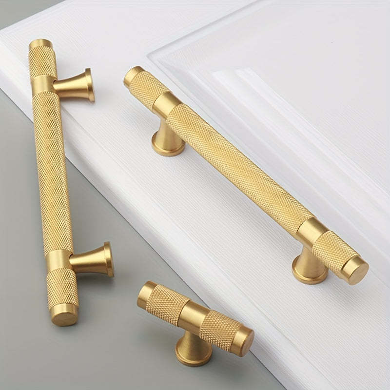 Solid Brass Drawer Handles Bar Cabinet Pulls -Homdiy