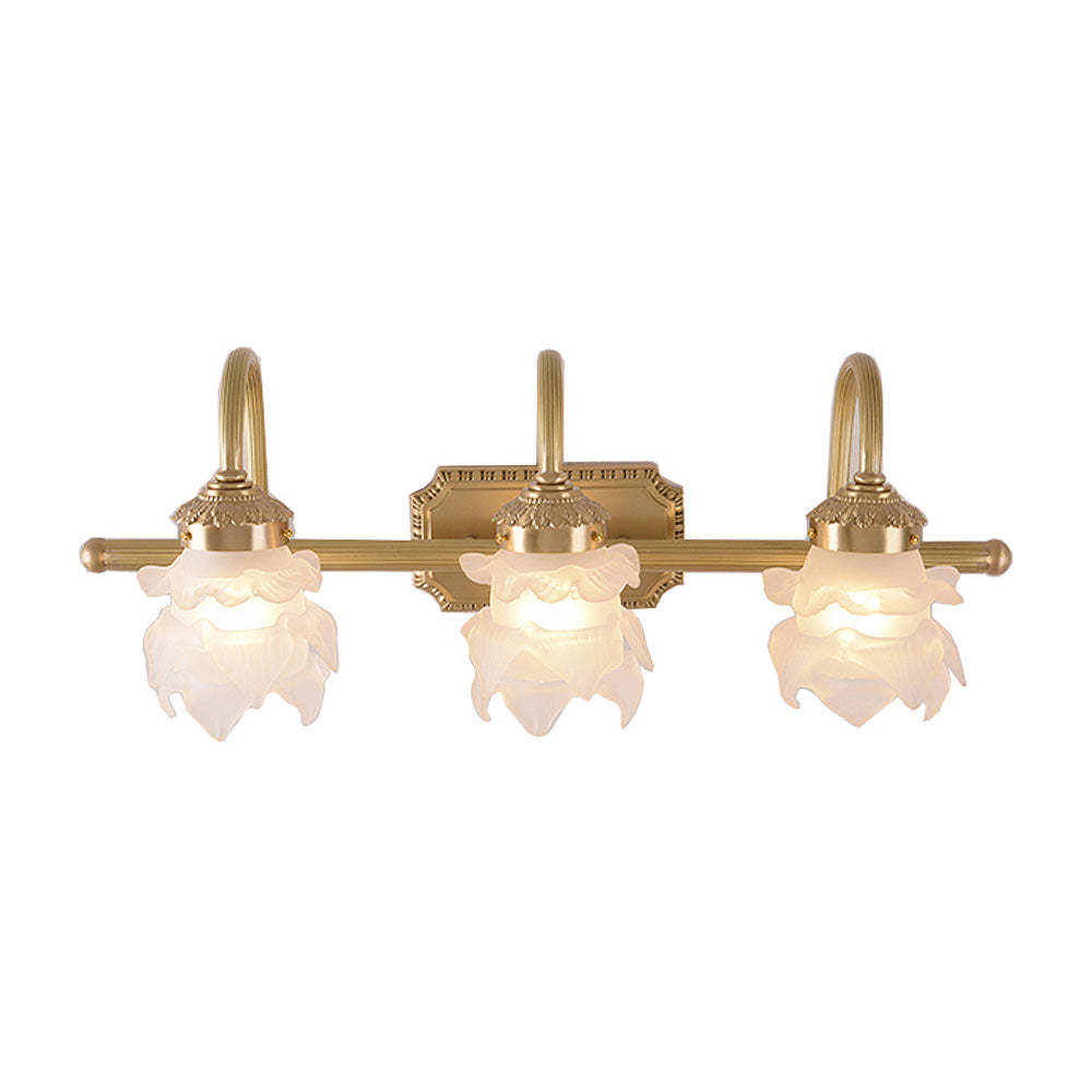 Vintage Luxury Gold Bathroom Vanity Light -Homdiy
