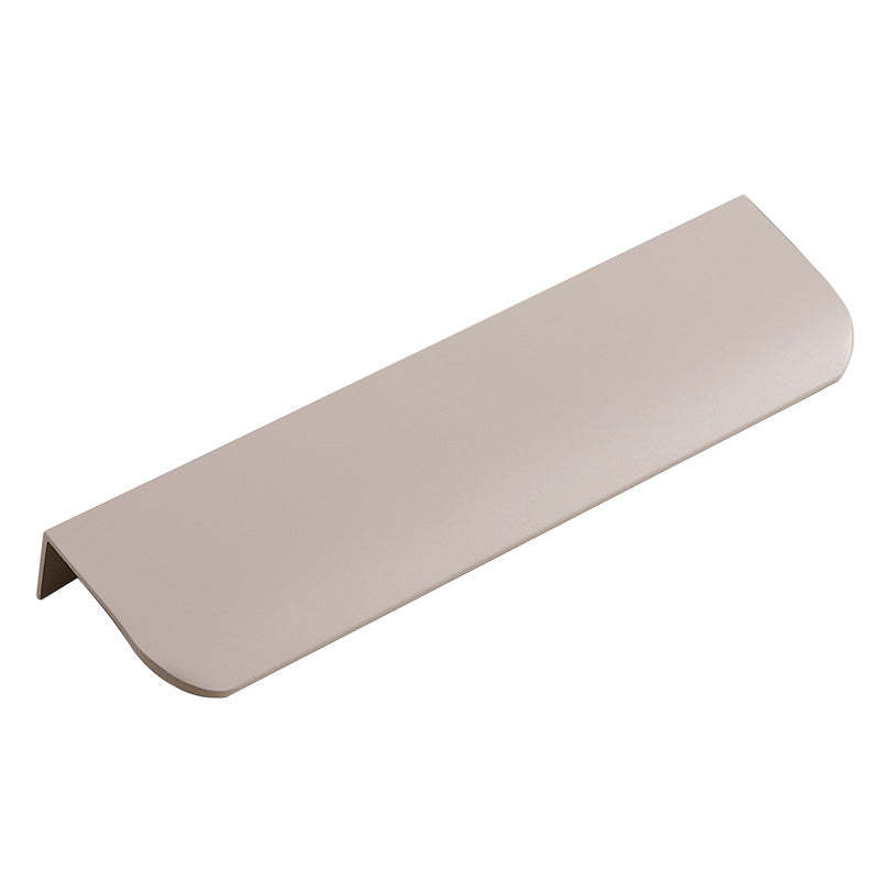 Aluminum Alloy Round Arc Shape Invisible Handle For Cabinet