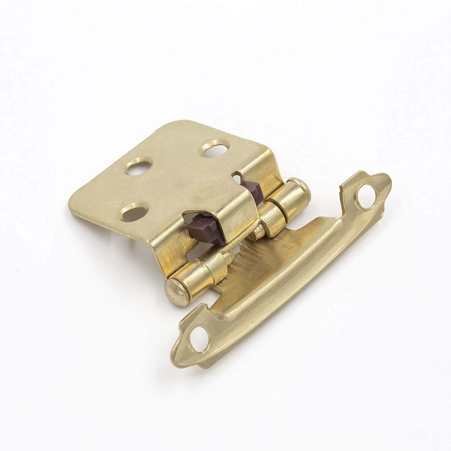 (5 pairs) Variable Overlay Brushed Hinges Face Mount (SCH30BB ) -Homdiy