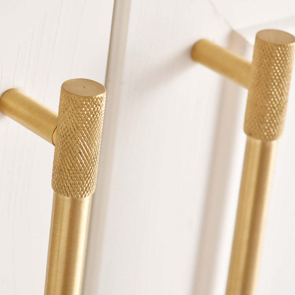 Simple Modern Gold Cabinet Handles -Homdiy
