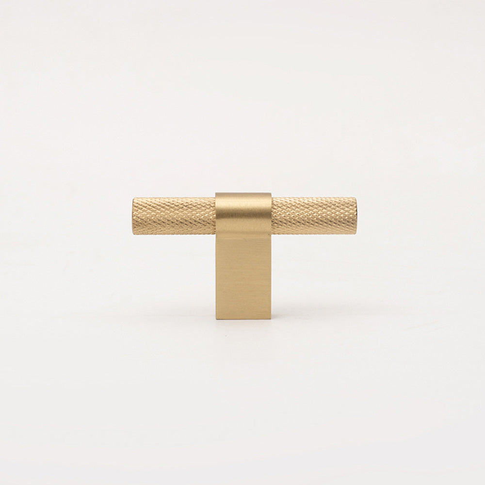 Goldenwarm Black Kitchen Cabinet Handles Simple Brass Cabinet Door Handle