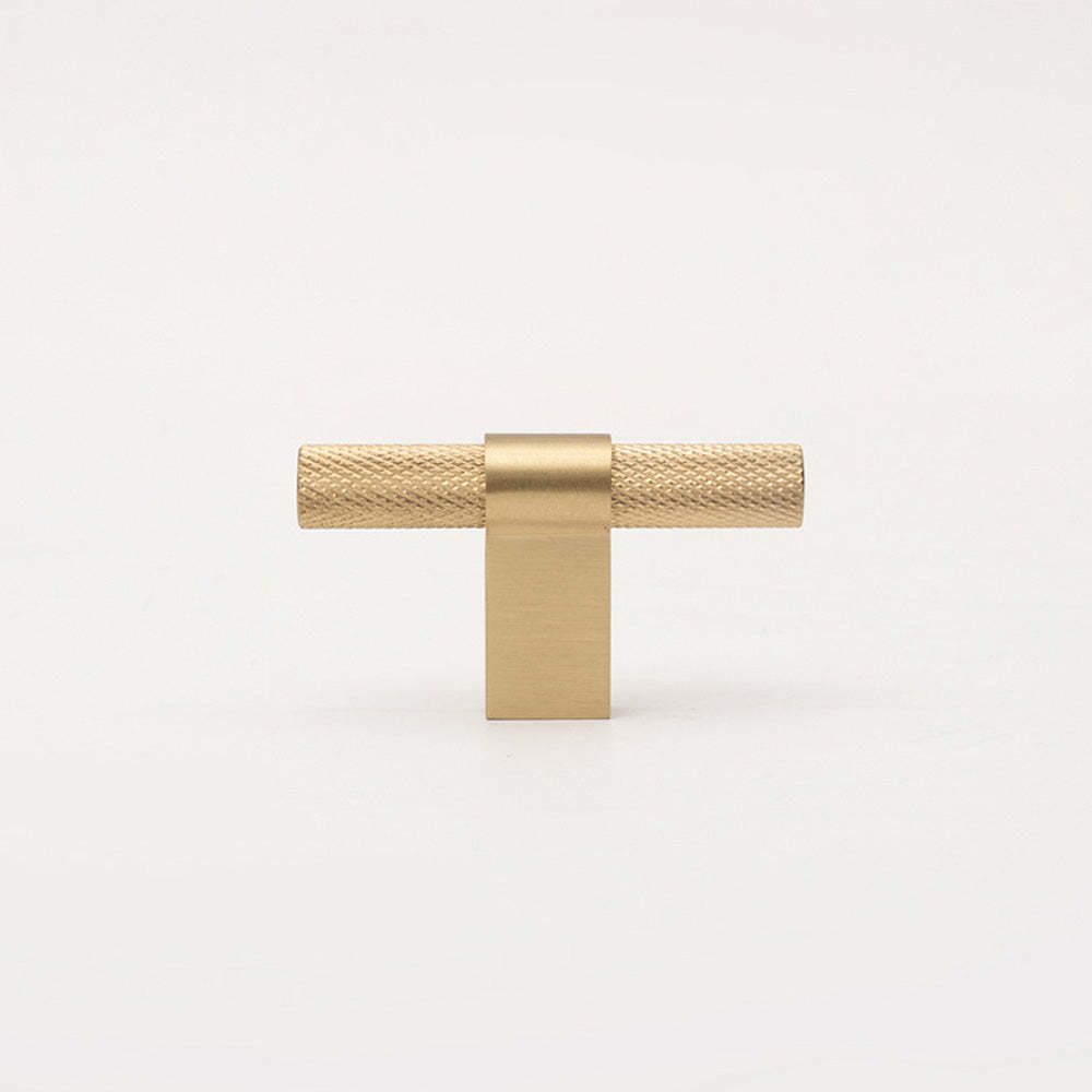 Goldenwarm Black Kitchen Cabinet Handles Simple Brass Cabinet Door Handle