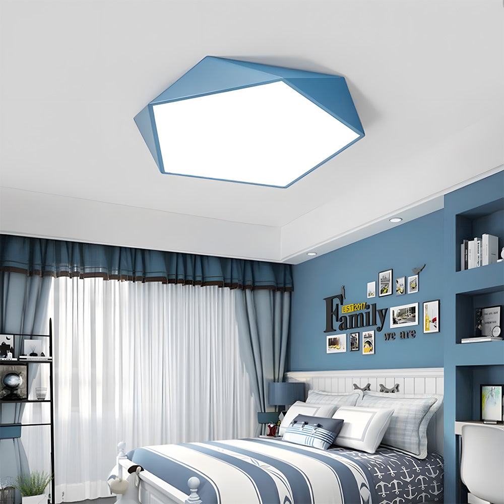 Modern Macaroon Dimmable LED Ceiling Light for Bedroom