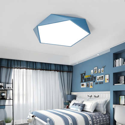 Modern Macaroon Dimmable LED Ceiling Light for Bedroom