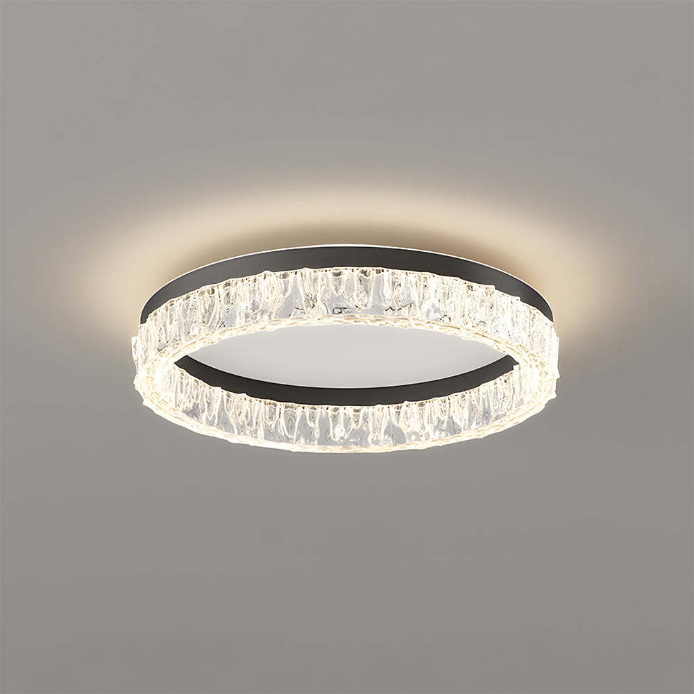 Modern Round Crystal LED Ceiling Light Fixtures