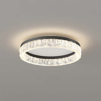 Modern Round Crystal LED Ceiling Light Fixtures