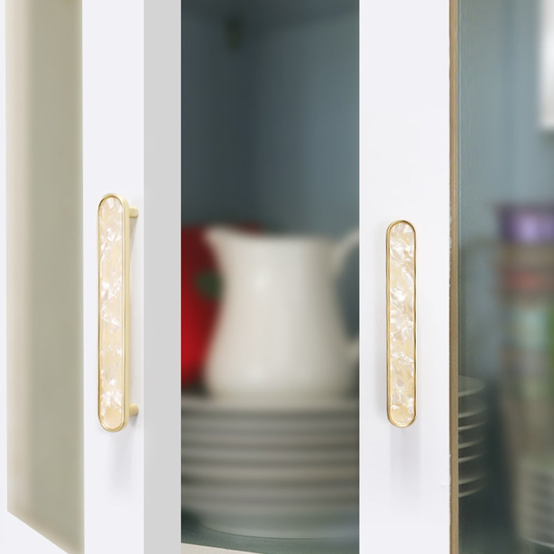 Luxury Natural Shell Cabinet Handles