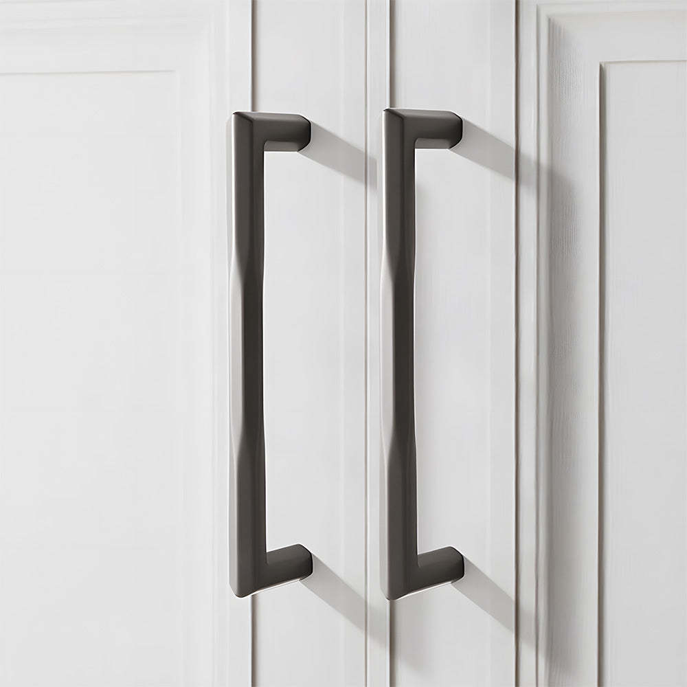 Minimalist Elegant Zinc Alloy Wardrobe Cabinet Drawer Pulls