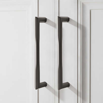Minimalist Elegant Zinc Alloy Wardrobe Cabinet Drawer Pulls