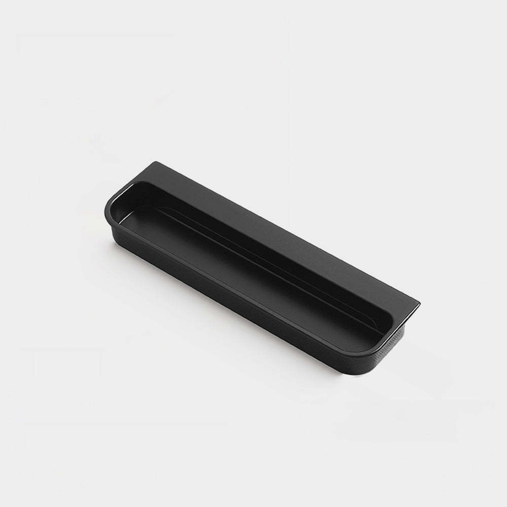 Recessed drawer pull inset cabinet handles flush hidden cabinet pulls | Goldenwarm