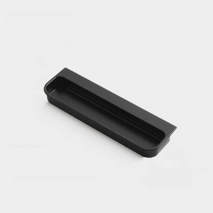 Recessed drawer pull inset cabinet handles flush hidden cabinet pulls | Goldenwarm