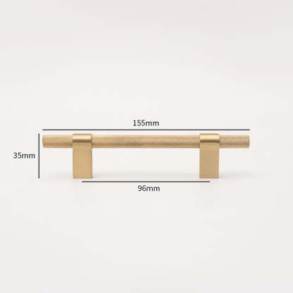 Simple Brass Cabinet Door Handle Black Gold Long Pull