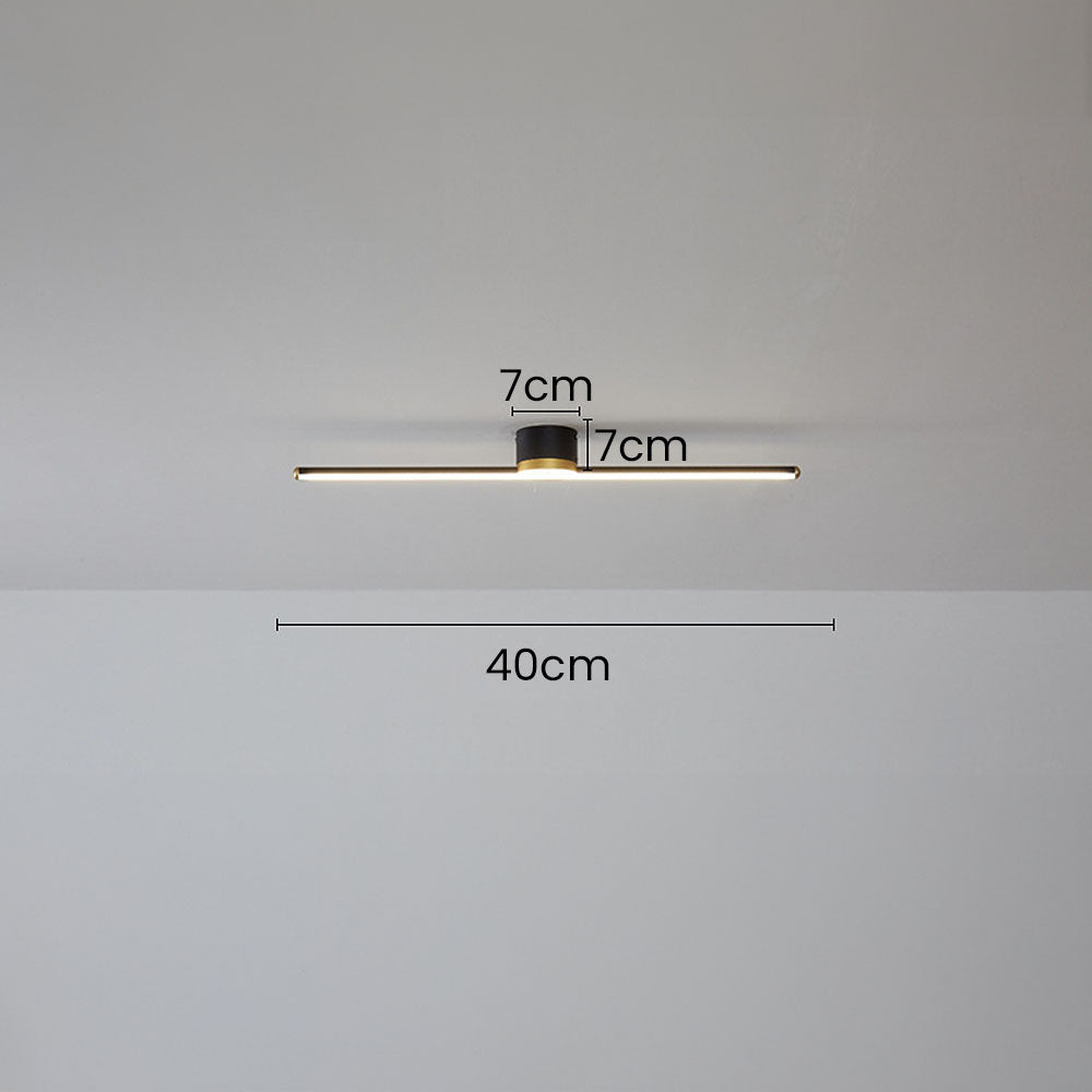 Modern LED Simple Long Strip Ceiling Lamp For Living Room -Homdiy